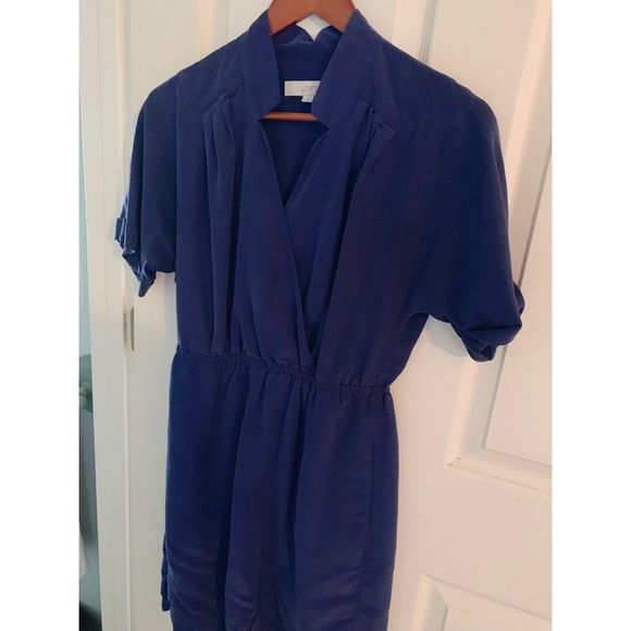 Ann Taylor Loft Navy Blue Dress - Picture 1 of 1